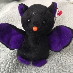 Ty Halloweenie mini beany baby Scarem